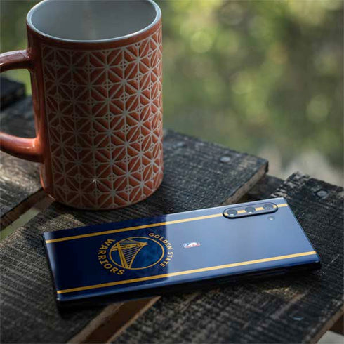 NBA Golden State Warriors Jersey Galaxy Note 10 Skin